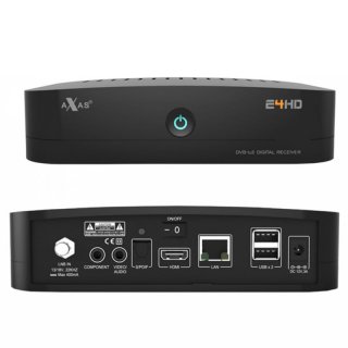 Axas E4HD Linux E2 HbbTV USB Full HD 1080p Sat Receiver