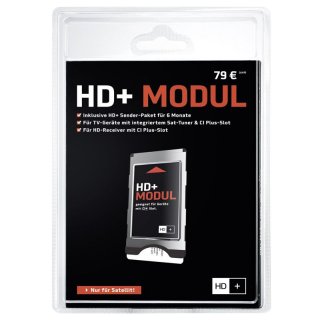 CI+ Modul inkl. HD+ Karte fr 12 Monate HD+ Programme