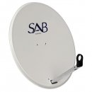 SAB Sat Schssel Antenne Stahl 80cm Lichtgrau