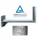 Premium Stahl Wandhalter 60cm x 25cm 50mm TV Zertifiziert