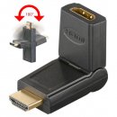 HDMI Adapter / Kupplung 180 Schwenkbar