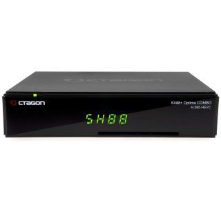 Octagon SX88+ Optima Combo HEVC Full HD Multistream DVB-S2/C/T2 Receiver
