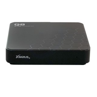 Xsarius Q8 - 4K UHD OTT Media Streamer,Premium TV, WLAN, Bluetooth, Android 8.0 Oreo